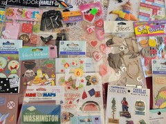 Huge Lot Vintage Regular & DIMENSIONAL Stickers Disney Sandylion Jolees 6+ Lbs