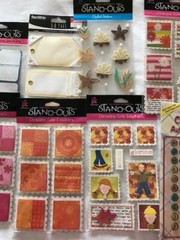 Lot of 11 Jolee’s Boutique, Paperbilities & Stand-Outs Dimensional Stickers