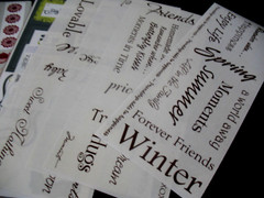 Lot Frosty Prints,Photo Mounting Paper, Tropical combo pack-Gr Lengths Chalet, +