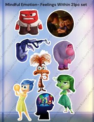 Inside Out Sticker Set – 21 Piece