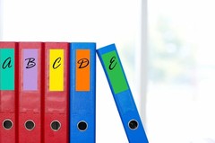 Colored Label Sticker in 12 Colors,3 x 1 Inch Rectangle Color- Coding Labels,…