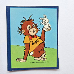 Vtg Hallmark Shirt Tales 1981 Kelloggs Prize Card Sticker Patch Pammy Bogey Lot