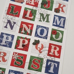 NEW Lot CHRISTMAS HOLIDAY Scrapbooking Borders Words Cardstock Stickers Alphabet
