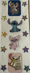 STITCH Stickers(14pc)Hawaiian Girl•Cartoon•Lilo•Disney•Fugitive Alien•Stars•￼