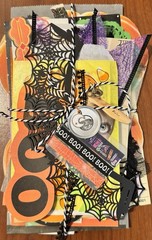Halloween Junk Journal Supplies – 50+ Piece Lot – Ephemera Modern & Vintage Fun