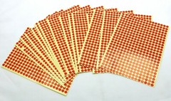 6mm Round Sticker Packs (408 Count Per Sheet)