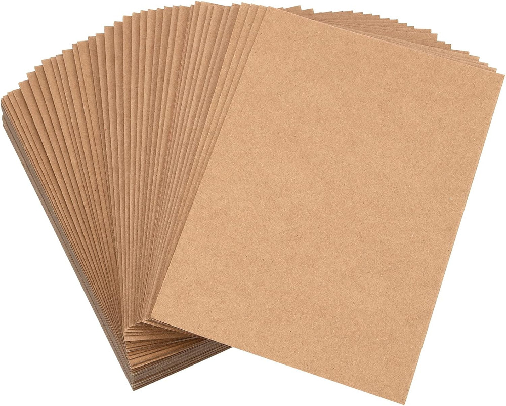 200 Sheets Chipboard 5 X 7 Inch, 40Pt (Point) Medium Weight Chipboard .04 Calipe