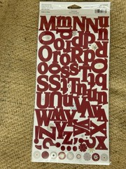 Cloud 9 Design Provo Craft Colorbok Cardstock Letter Number Stickers Lot 42-1513