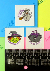 Halloween Witch Blackberry Grape Everything Smells Sticker Lot Of 3