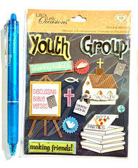 Youth Group Stickers Scrapbooking Card Journal Planner Life’s Little Occasions