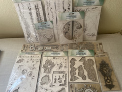 Large Lot of Designer Chipboard Embellishments Scrapinier/Little Birdie 12 NIP