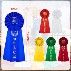 Award Ribbon Set Victory Rosette First Place Ribbon 1st, 2nd, 3rd, 4th, 5th, …