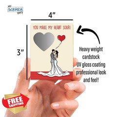 My Scratch Offs You Make My Love Soar Cards 20 Pack