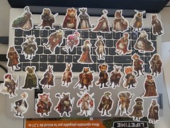 50pcs Victorian Animal Stickers Vintage Steampunk Decals for Laptop Journal Deco
