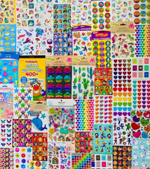 525 Stickers Comic Book Characters Action Packed Sticker Collection