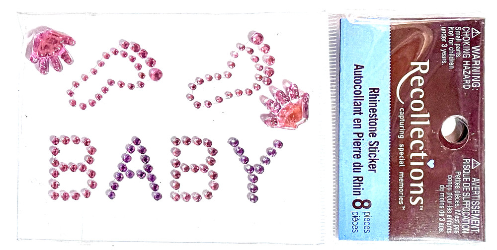 Baby Stickers Scrapbooking Journal Card Recollections