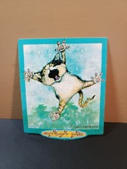 Vintage Stickers Cat Humor Vending Machine Sticker Y2K