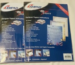 Sunset Designer Papers 2 Packages of 25 Sheets Per Package For a Total of 50