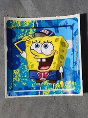 Smile Makers Sticker Set 2.5″ X 2.5″ Sticker Spongebob Squarepants Set Of 5
