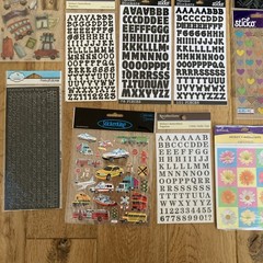 Lot Of 18 NOS Vintage Pkgs Of Stickers Asst Brands + Themes #2