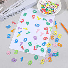 260PCS Foam Number and Letter Stickers for Crafts, DIY, Scrapbooking