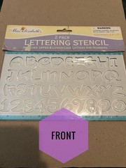 Alphabet Letter Stickers Lot of 21 Pieces New Scrapbooking Letters