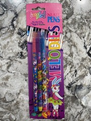 Vintage Lisa Frank Pens NEAT Melodies nostalgia Pink Purple Tortoise Fun
