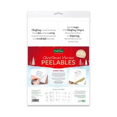 Katy Sue Christmas Verses Peelable Stickers