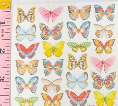 Violette Stickers Colorful Butterfly Crafts Planner Supply Scrapbook Spring Bug