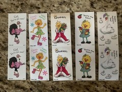 Suzy’s Zoo stickers: 10 modules of various strong characters.