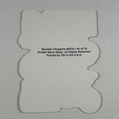 STICKER King Kong Monster Choppers King of the Road Holographic Biker #6 of 10
