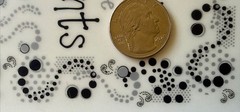 LESLIE’S DOT Rub-On Transfers (4.5”x7”)Moments•Cherish •Swirls•Laugh•Card Making