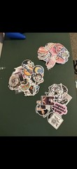 Sticker Lot Of Over 200 Sticker. All Themes And Sizes
