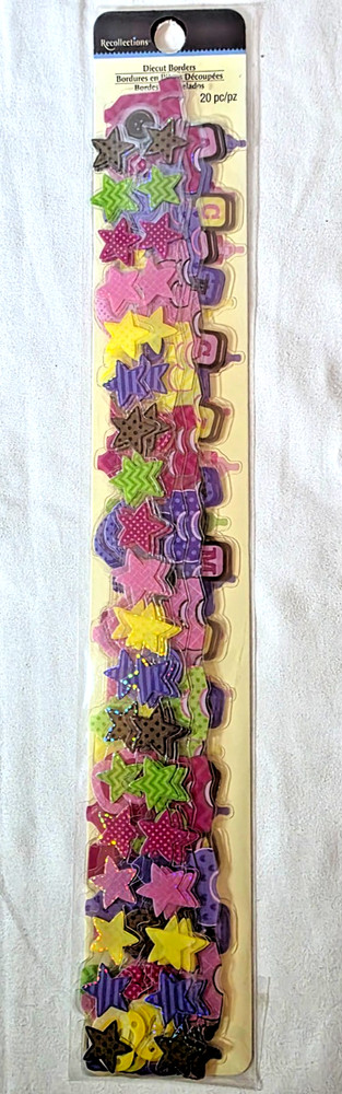 RECOLLECTIONS 12″ Die-cut Vellum Borders – BABY THINGS – 20 pcs