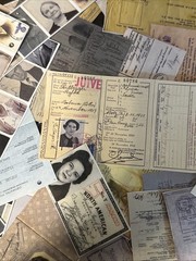 50 +piece vintage style(ID &passport Photos) Lot Junk Journal Ephemera