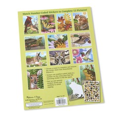 Mosaic Sticker Art Craft Kit Nature Scenes Over 850 Stickers for All Ages