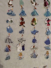 10 PCs Random Cinderella Disney Movie Stickers | Disney Stickers