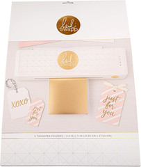 Heidi Swapp Transfer Folders Premium Craft-Grade Reusable Foil Carrier Sheet 6-P