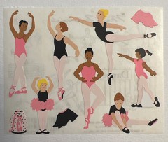 Vintage Mrs Grossman’s Stickers: Ballet Shoes (1989) & Ballerinas (1998) Retired