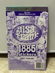 Lisa Frank The 2nd Official Collectors Set! 1885 Stickers Complete New