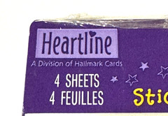Hallmark Heartline American Flag Stickers Patriotic Independence Day July 4 NEW
