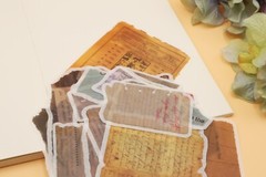 60pcs/pack washi Stickers Pack /vintage note themed Washi Stickers M02 TZB-L2 sa