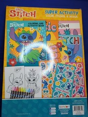 New Stitch Super Activity Color Sticker & Design NEW SEALED