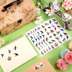 600 Pcs Bird Stickers Bulk for Kids Vinyl Waterproof Animal Cartoon Bird Decal f