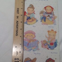 Country Girls SCRAPBOOKING Stickers by Tie Me To The Moon