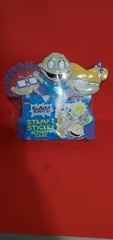Sealed 1997 Nickelodeon Rugrats Colorbok Stamp Sticker Activity Case