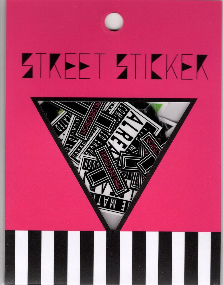 Q-Lia Vintage Street Sticker Rare Sticker Sack