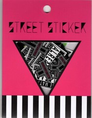 Q-Lia Vintage Street Sticker Rare Sticker Sack