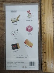 Adorable Seal Cute Stickers Cards Envelope Gift Box DIY Album Stationery