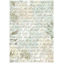 Stamperia Rice Paper- Herbarium Silvae A6 Backgrounds, DFSAK6048